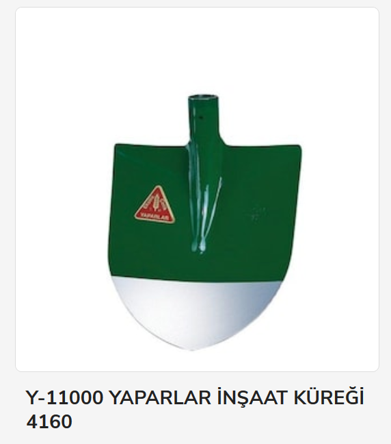 Yapar İnşaat Küreği