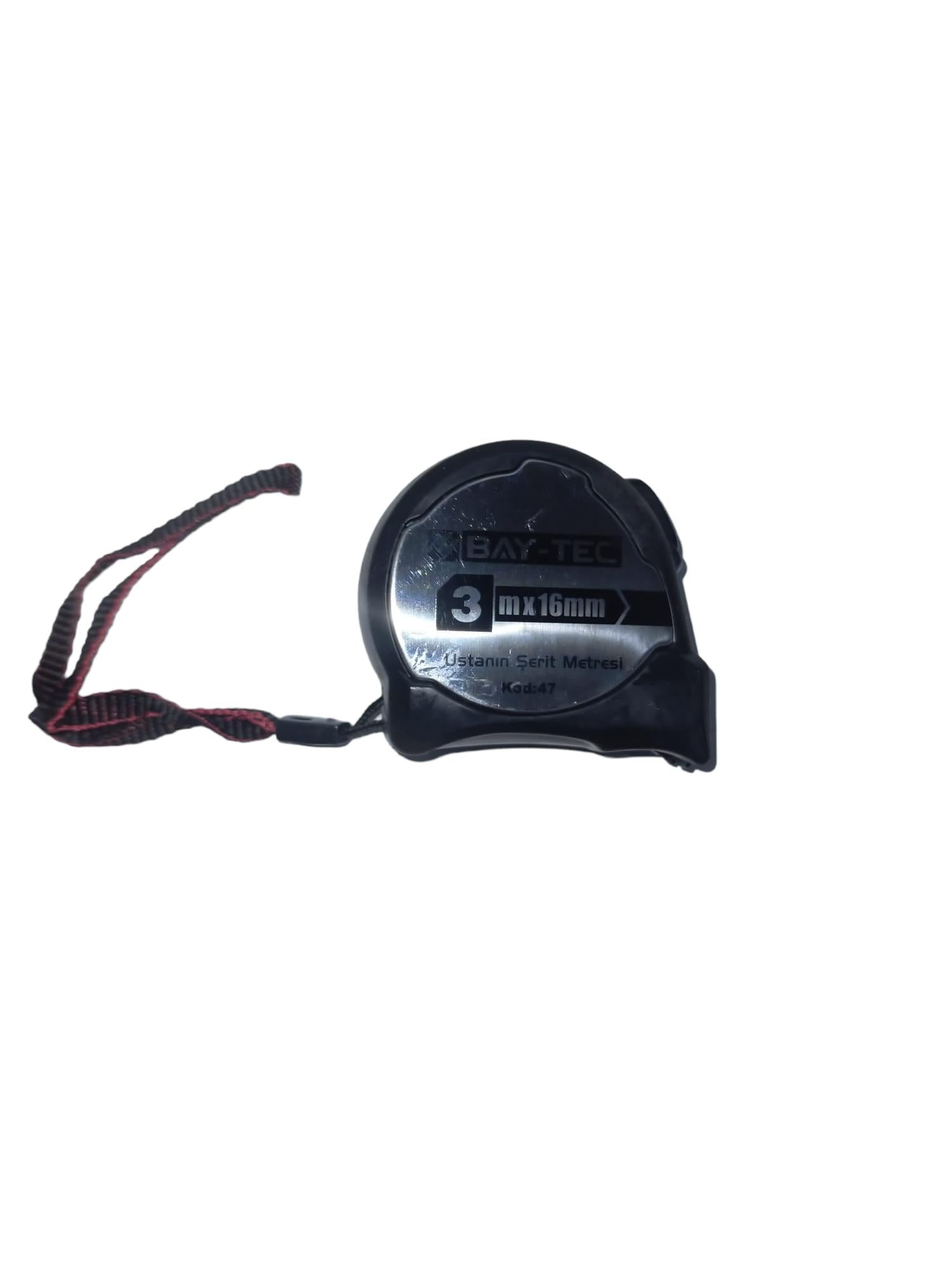 Bay-Tec Ustanın Şerit Metresı 3M*16Mm