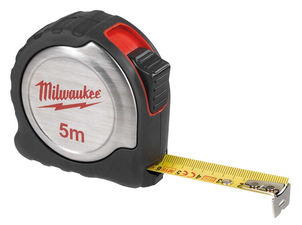 4932 4516 38   Milwaukee İnox Gövde Şerit Metre 5m*19mm
