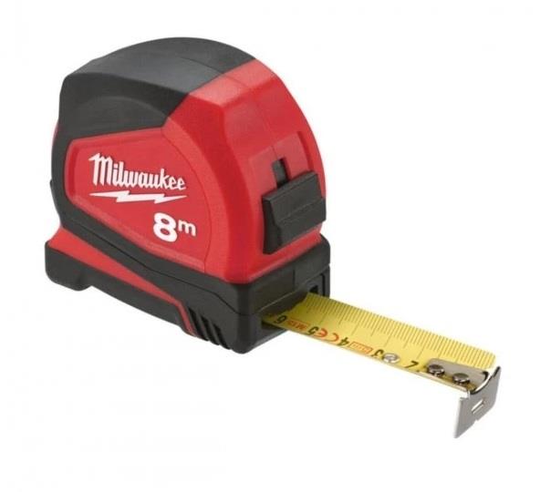 4932459596  Milwaukee Pro Kompakt Şerit Metre 8m*25mm