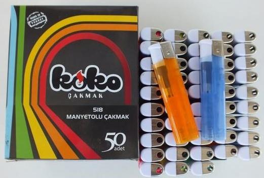 Koko Manyetorlu Çakmak 1 Adet- Uzun
