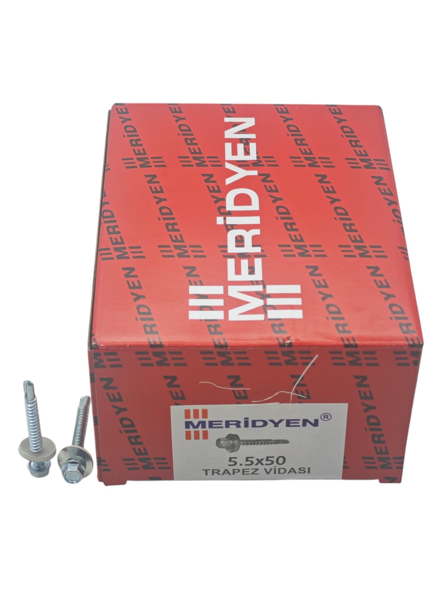 5550   Meridyen 5.5*50mm Matkap Uçlu Trapez Vidası 200lü