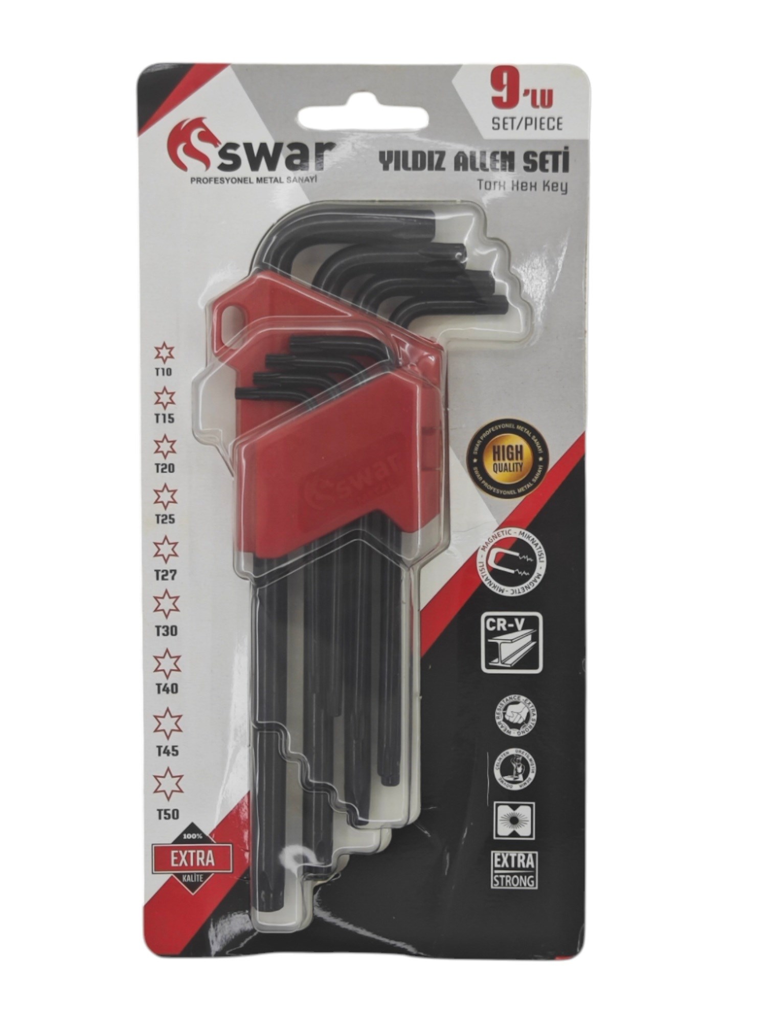 5998   Swar CR-V Tork Alyan Seti 9lu 180mm