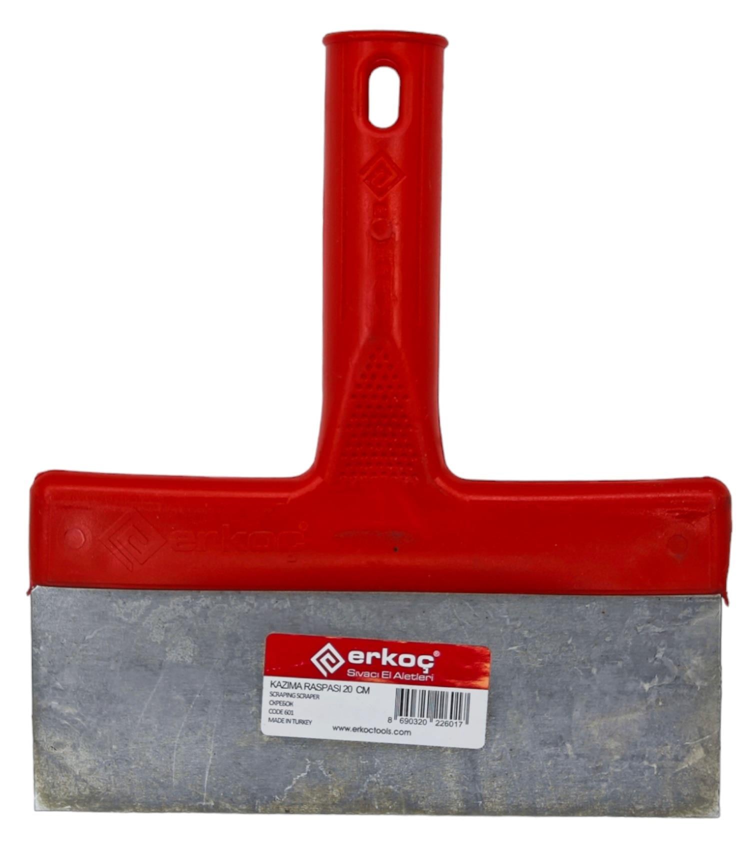 601   Erkoç Kazıma Raspası 20Cm - Plastik Sap