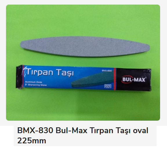 Sosin Bileme Taşı 9'' -Oval