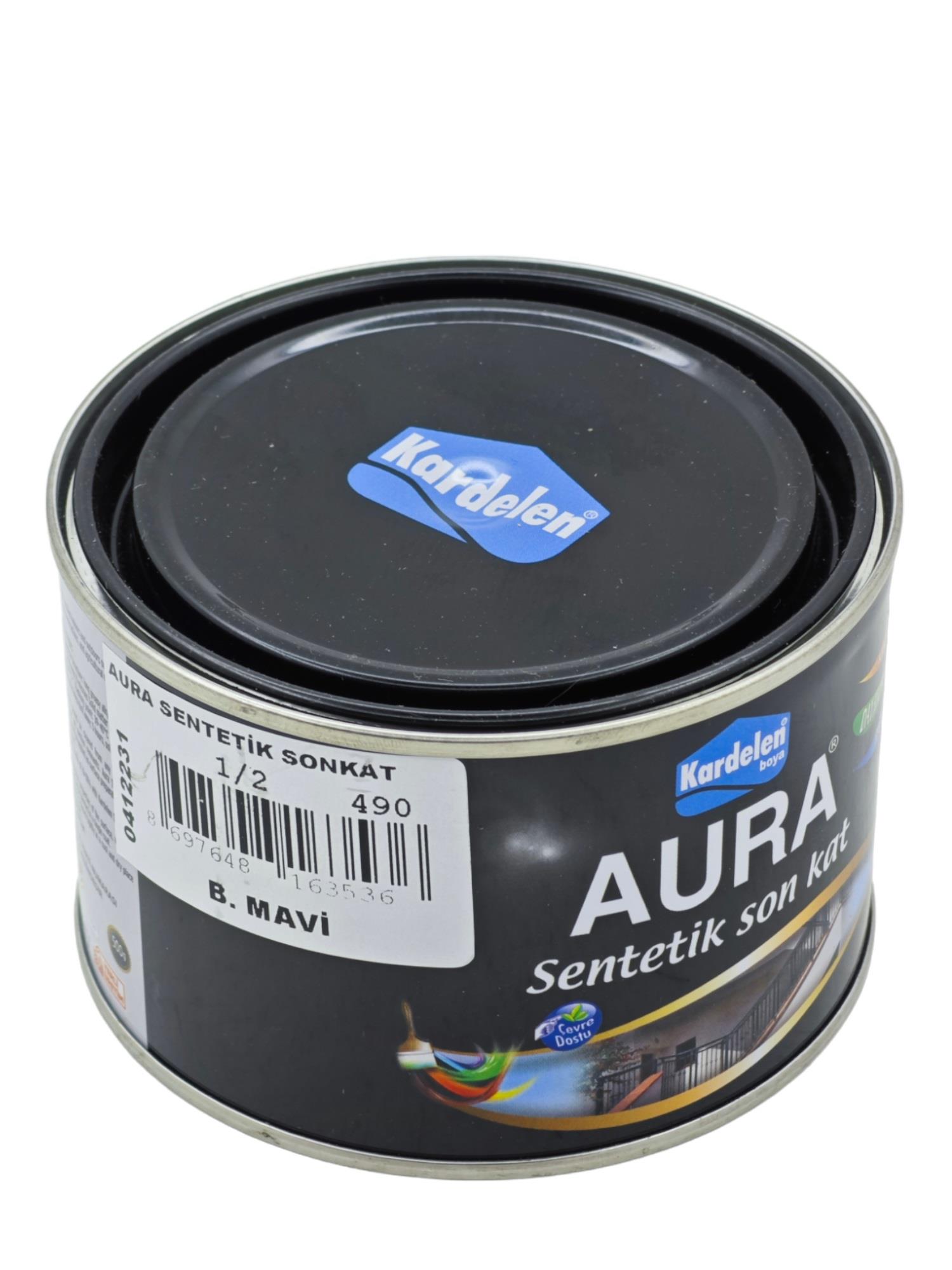 Kardelen Aura Sentetik Sonkat Boya 500Gr - B. Mavi