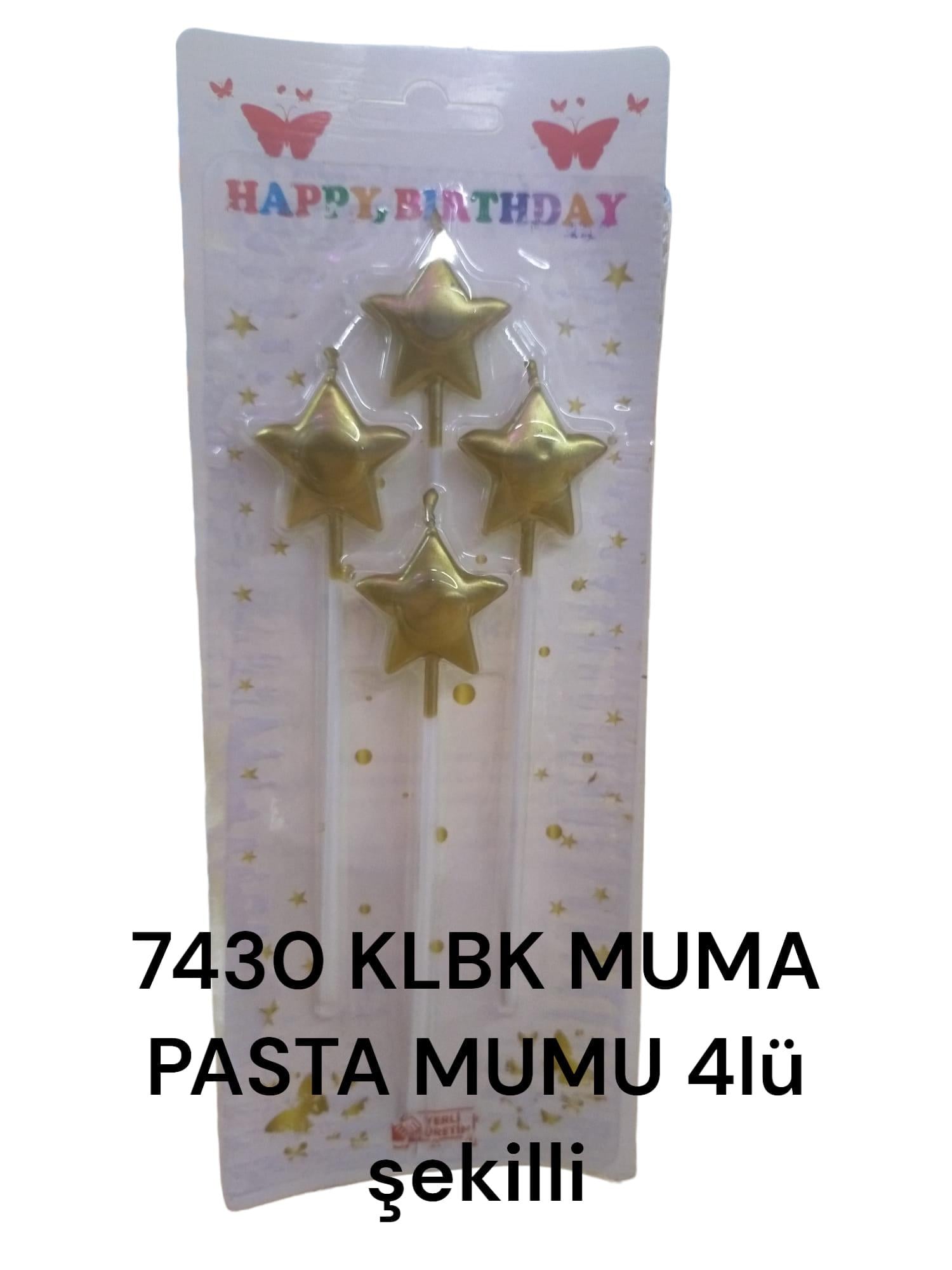 Klbk Mumay Pasta Mumu 4Lü - Şekilli