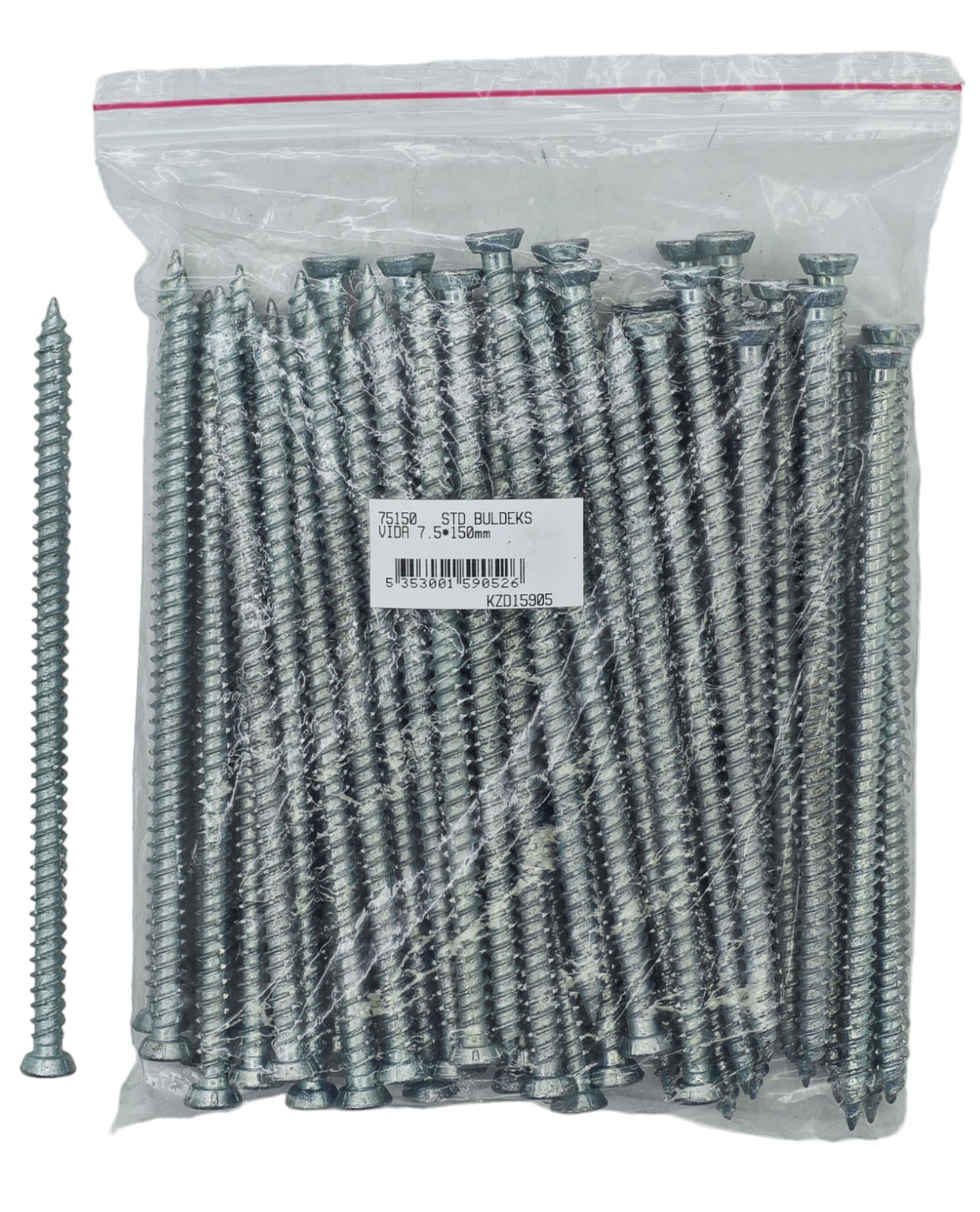 75150   STD BULDEKS VİDA 7.5*150mm