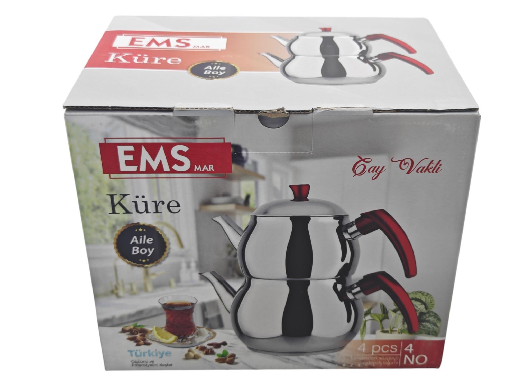 9054   EMS Küre Çaydanlık Takımı - Aile