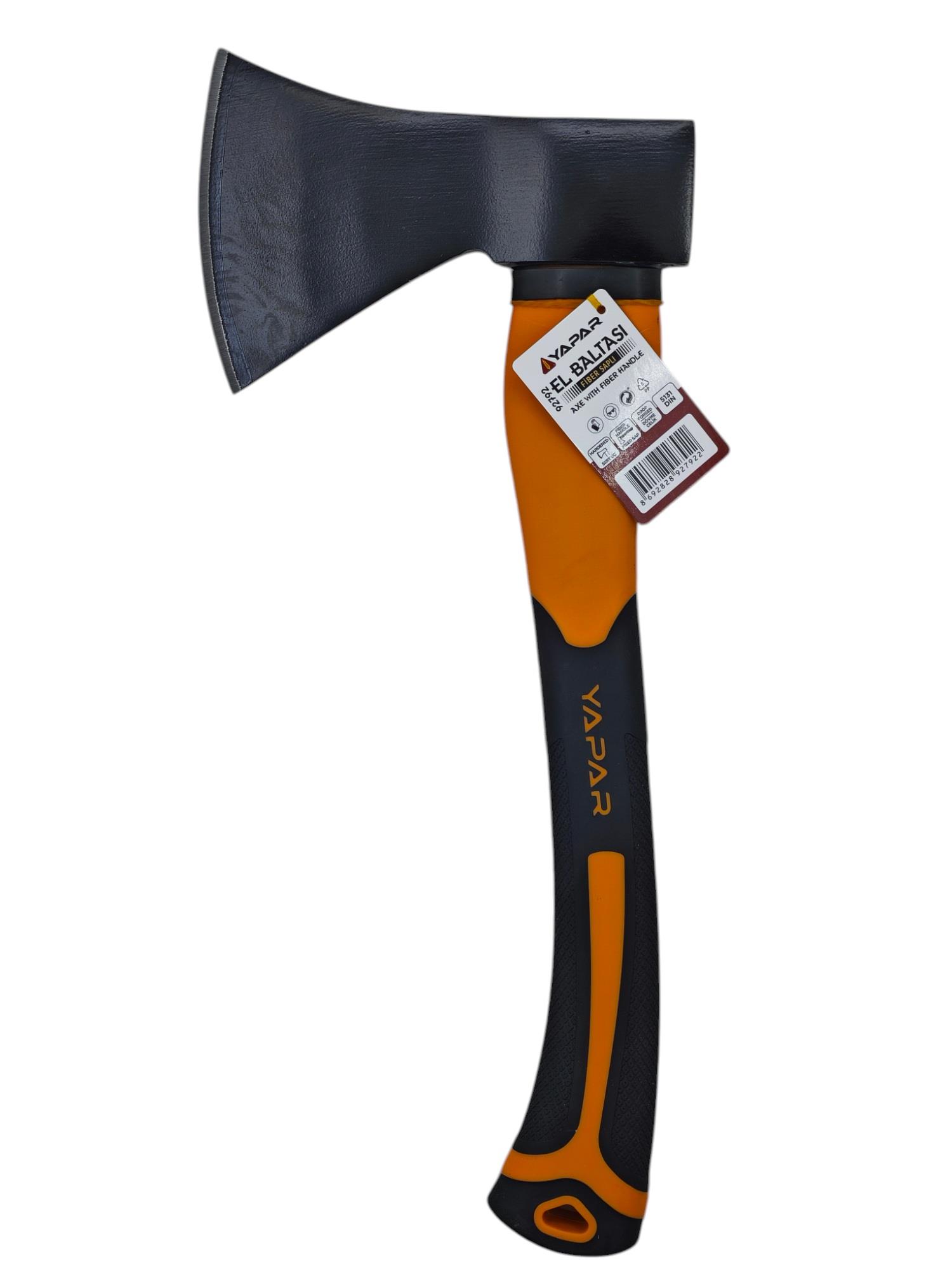 92792   Yapar BAF08 Ahşap Saplı El Baltası 800gr 36cm