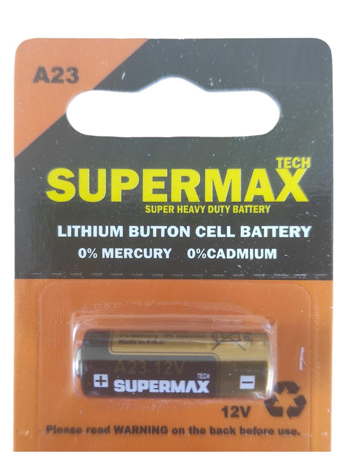 Supermax 23A 12V Pil