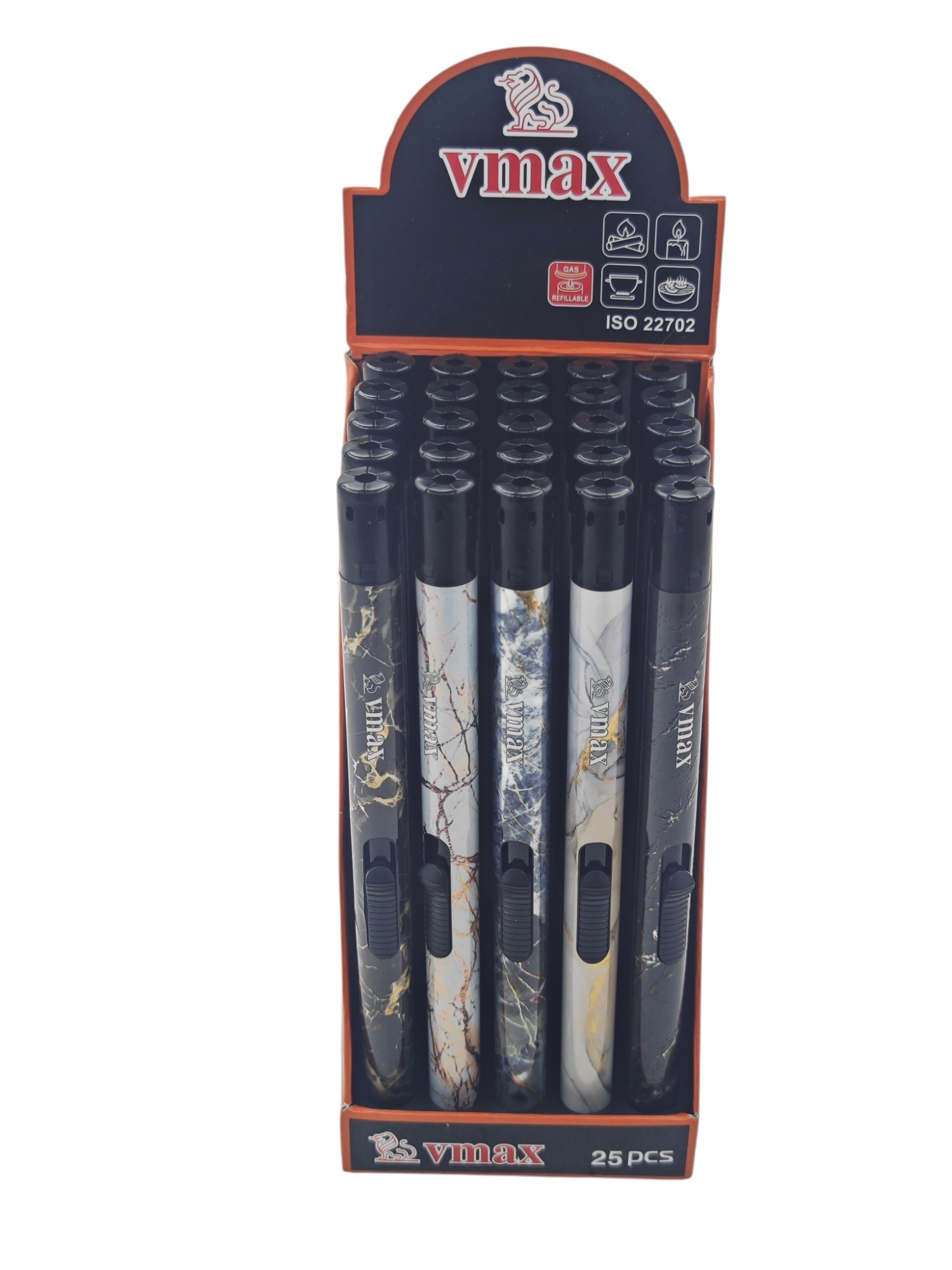 A5007   Vmax Çubuk Mutfak Çakmağı - Desenli