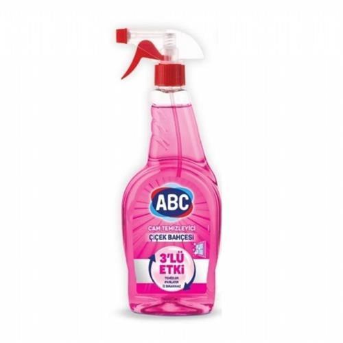 Abc Cam Temizleyici Çiçek Bahçesi 3 lü Etki 500 ml