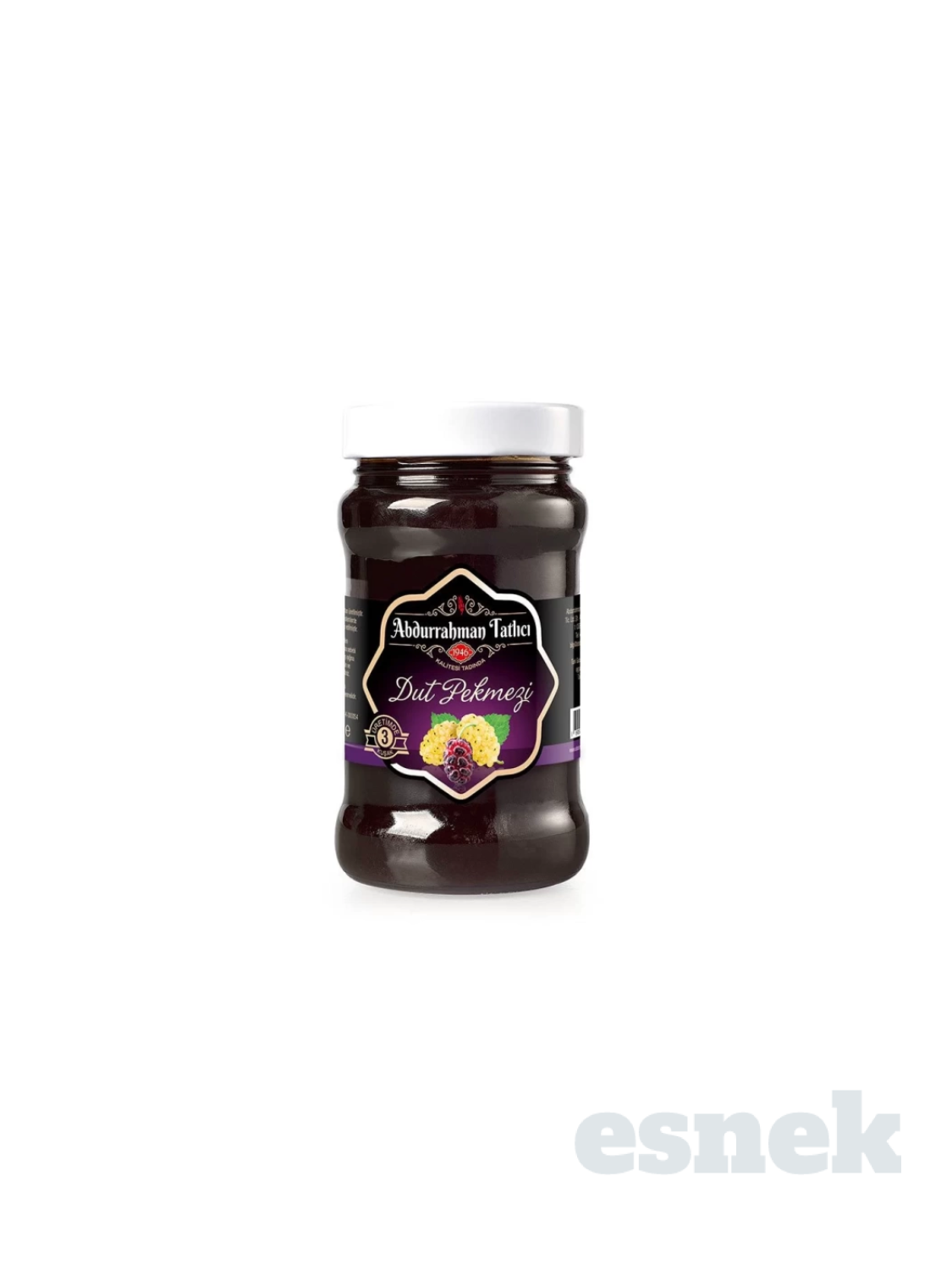 Abdurrahman Tatlıcı Dut Pekmez Cam Kavanoz -380 GR