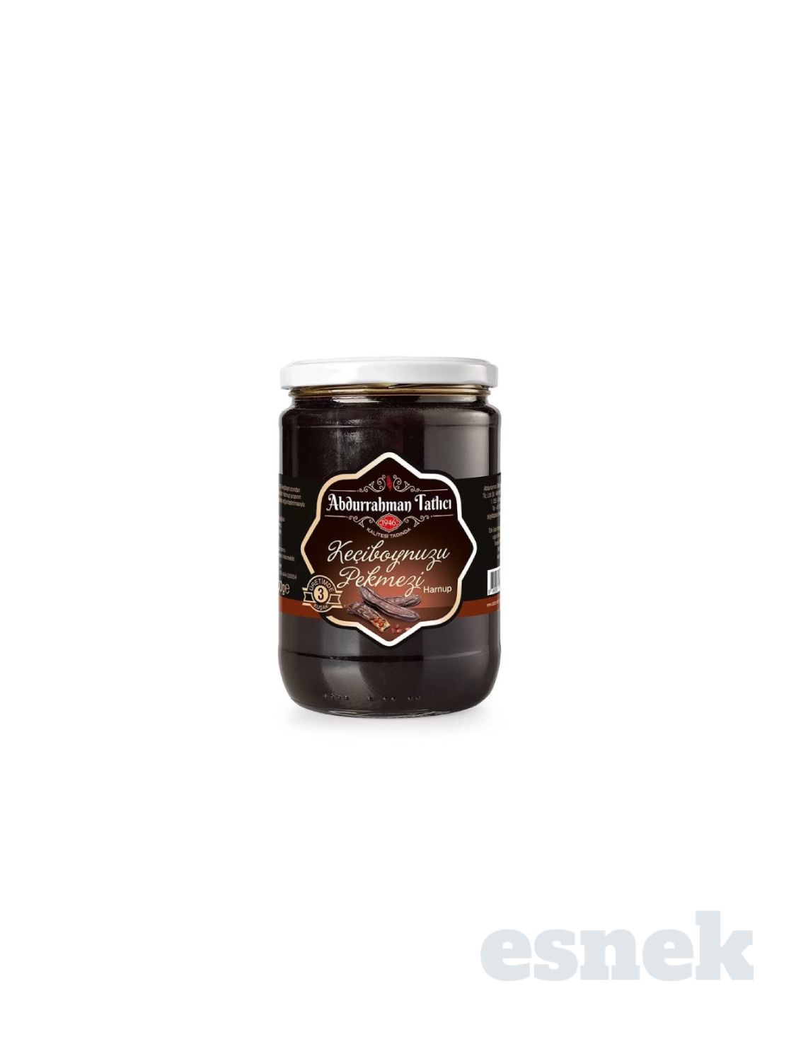 Abdurrahman Tatlıcı Harnup Pekmez Cam Kavanoz -800 GR