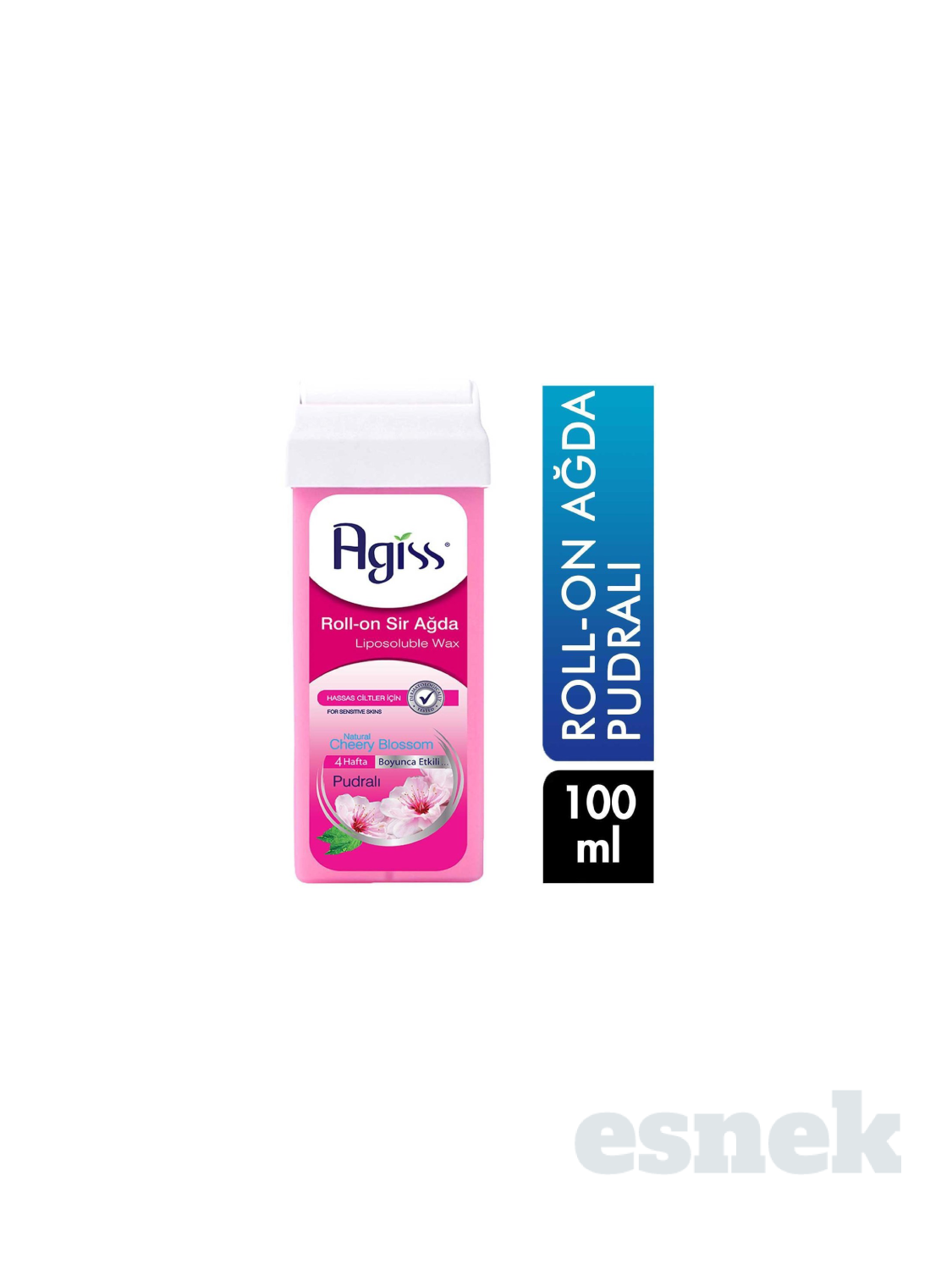 Agiss 100 ML - Ağda Roll-On Pudralı - Yumuşaklık ve Kolaylık Bir Arada