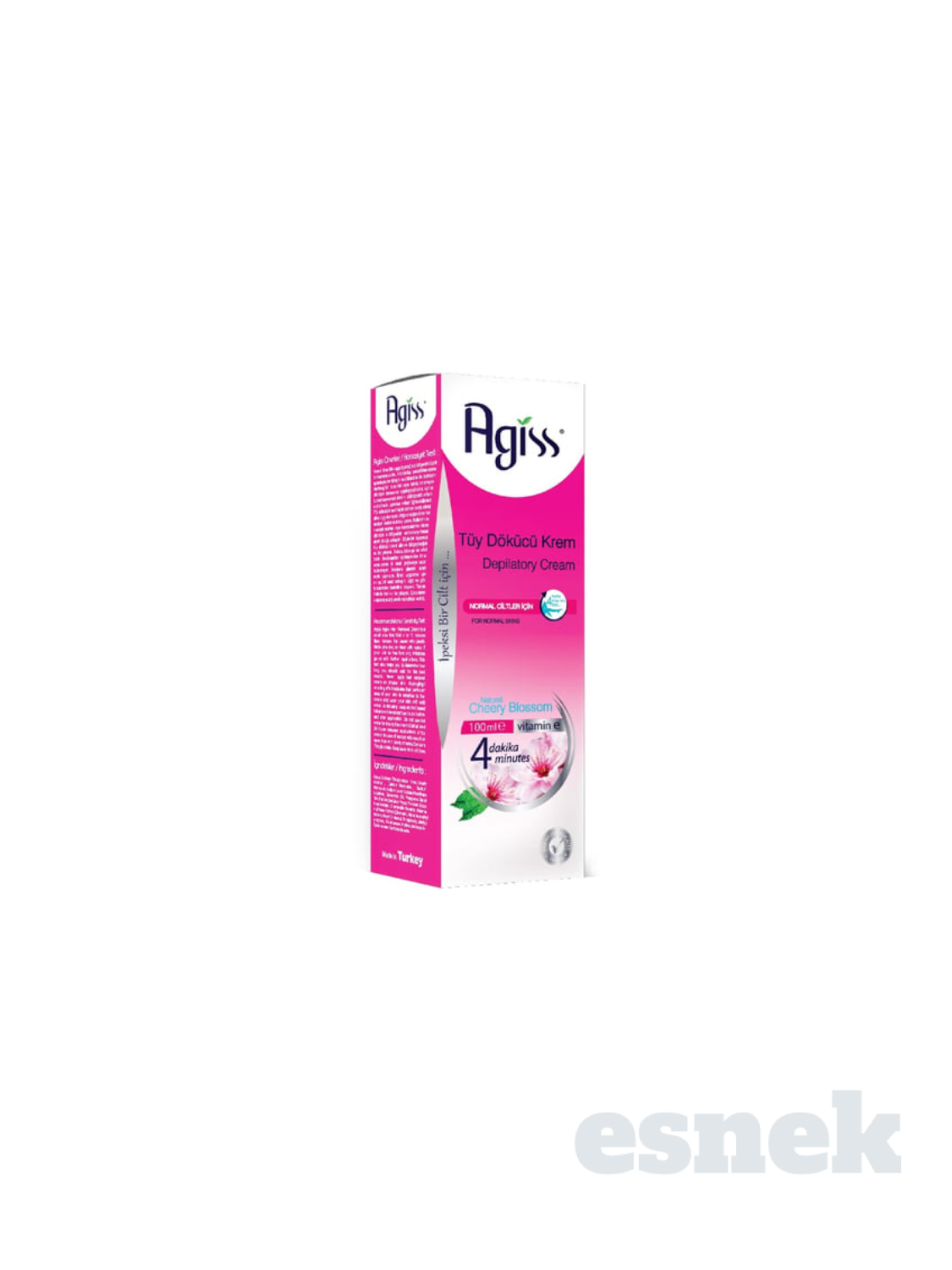 Agiss 100 ML - Tüy Dökücü Krem Normal Cilt - Hızlı ve Etkili Tüy Temizliği