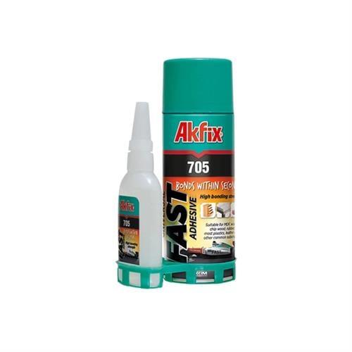 Akfix 705 Profesyonel Hızlı Yapıştırıcı 200 ml + 50 g