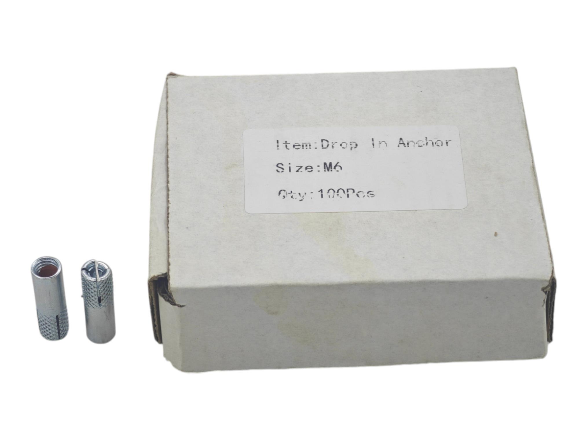 ASC CDB M6   Asçelik Çakmalı Çelik Dübel M6 24mm