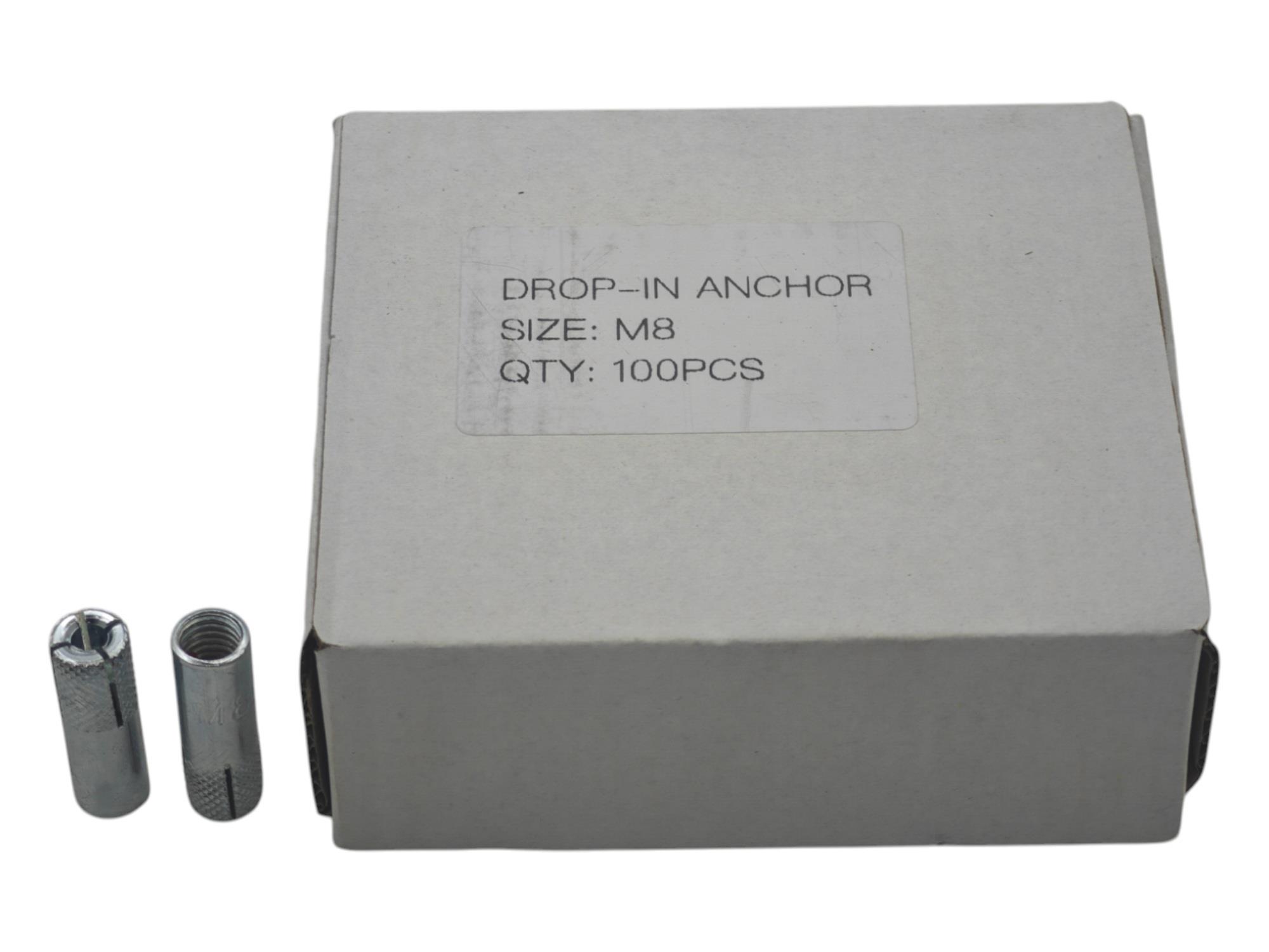 ASC CDB M8   Asçelik Çakmalı Çelik Dübel M8 30mm