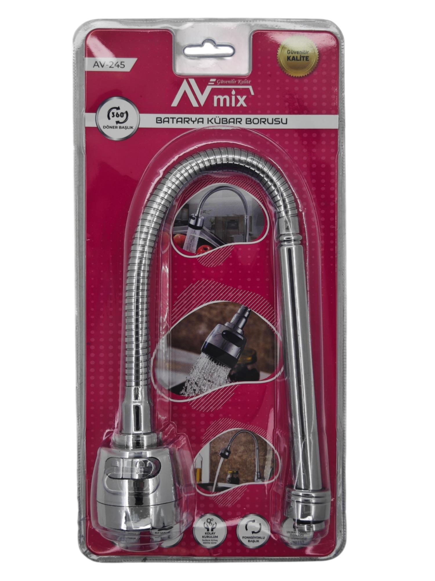 AV-245   Avmix Krom Batarya Kubar Borusu