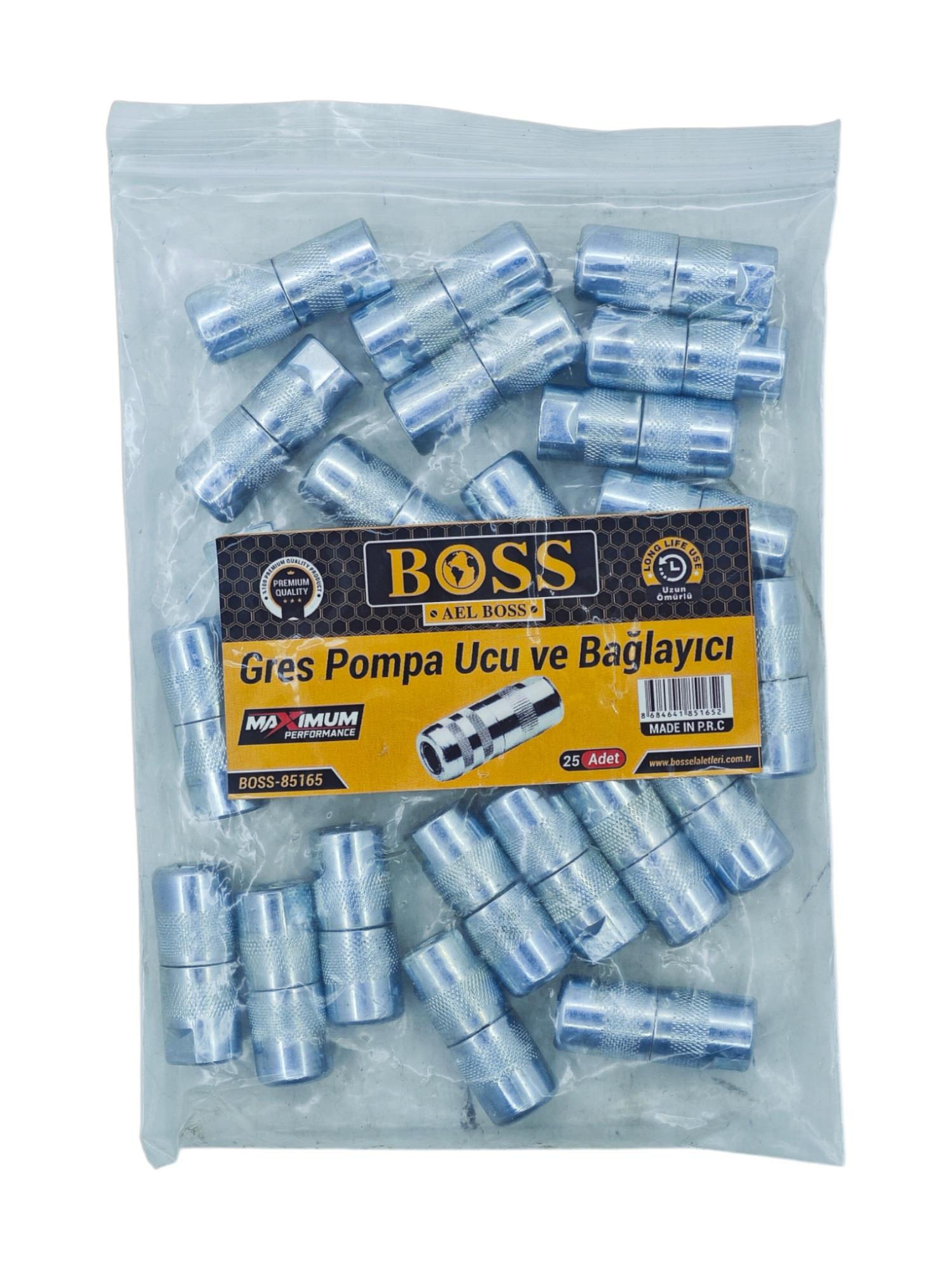 B-85165   Boss Gres Pompa Ucu ve Bağlayıcı