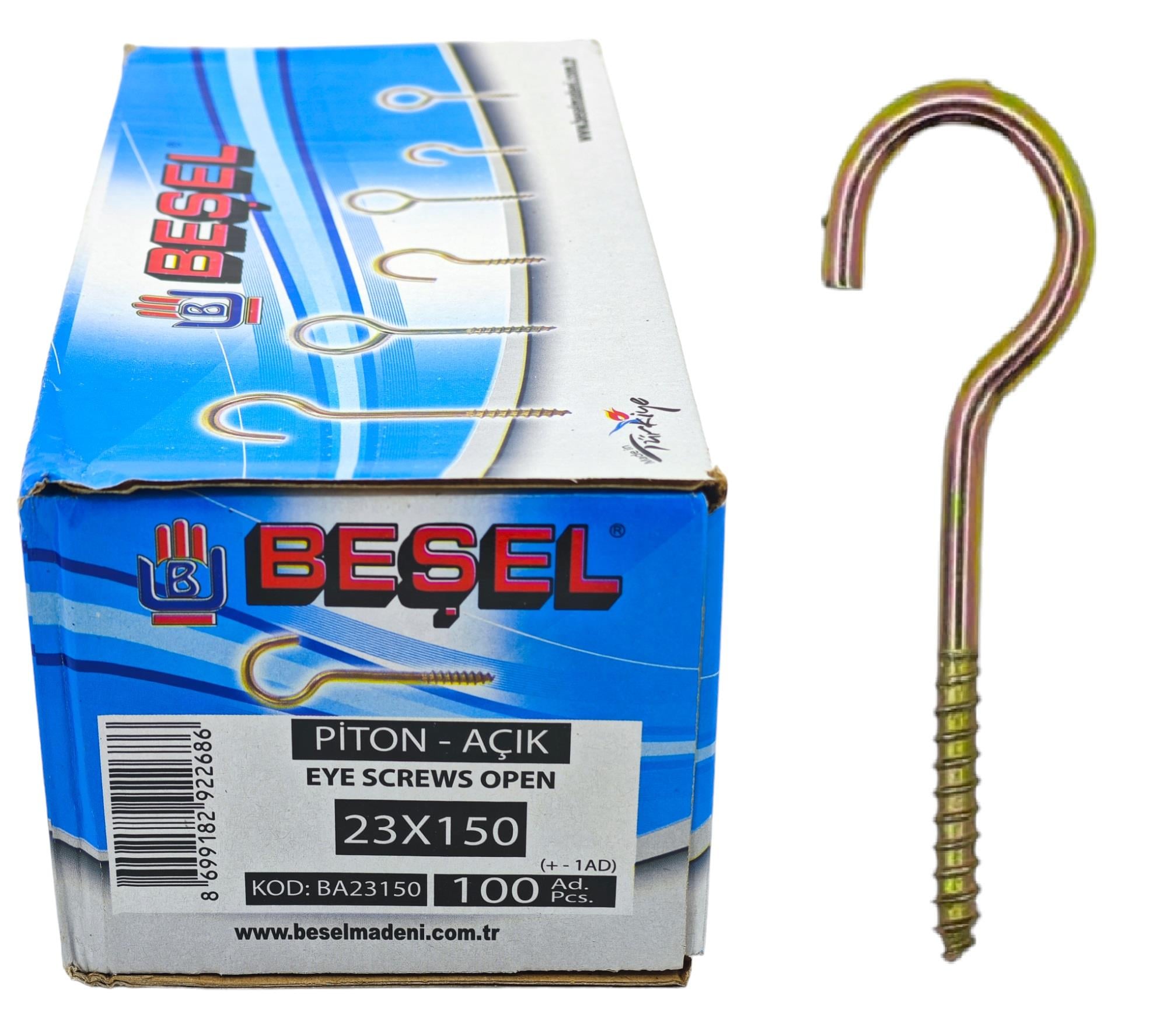 Beşel Piton 23*150 - Açık