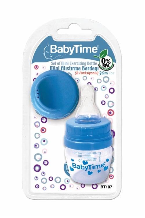 Baby Time 2 Kapaklı Alıştırma Bardağı BT-107 30 ml