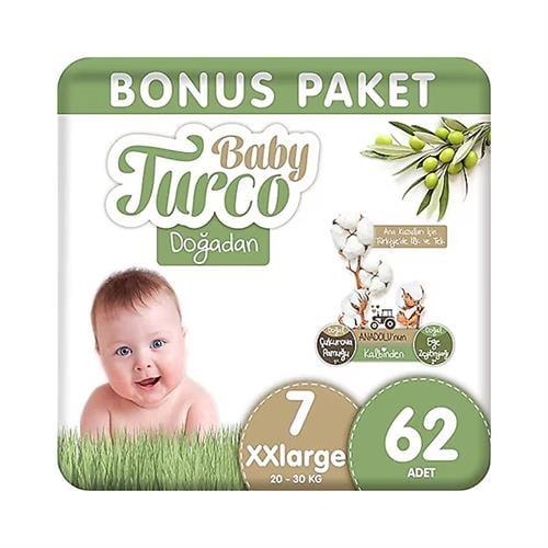 Baby Turco Doğadan Bonus Xxlarge 62li No:7