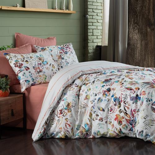 Bazaar Ranfors Florında Multı Nevresim Takım Tek  Kişilik