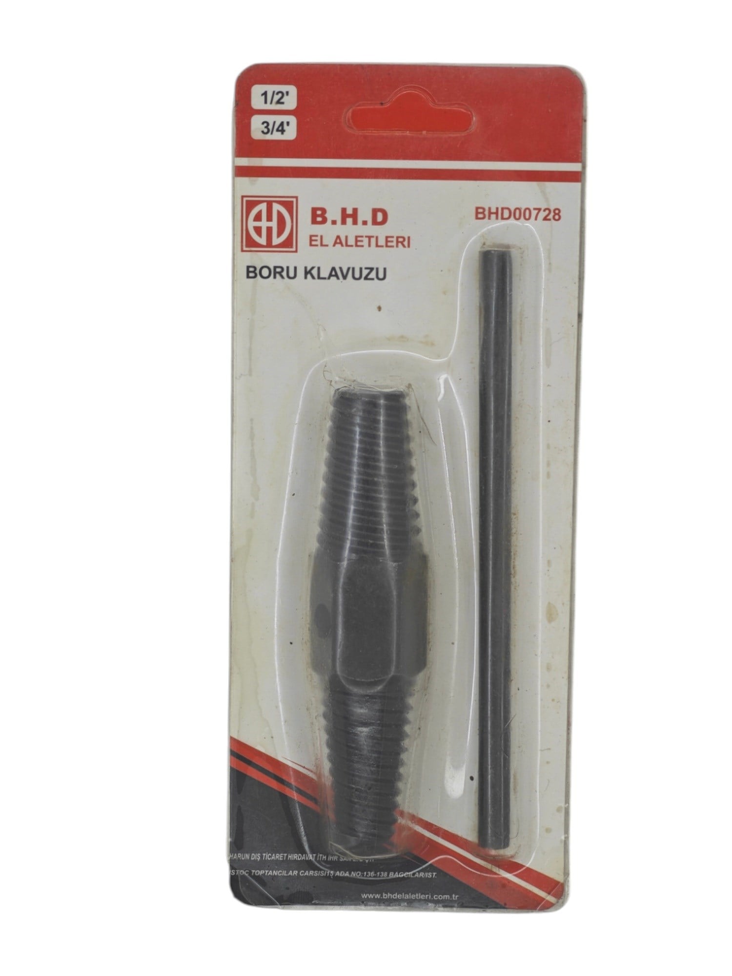 BHD00728   B.H.D 1/2 - 3/4 Boru Klavuzu