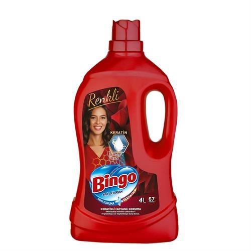 Bingo Sıvı Çamaşır Deterjanı Renkli 67 Yıkama 4 L