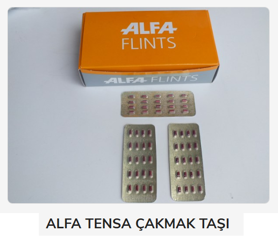 Tensa Alfa Çakmak Taşı