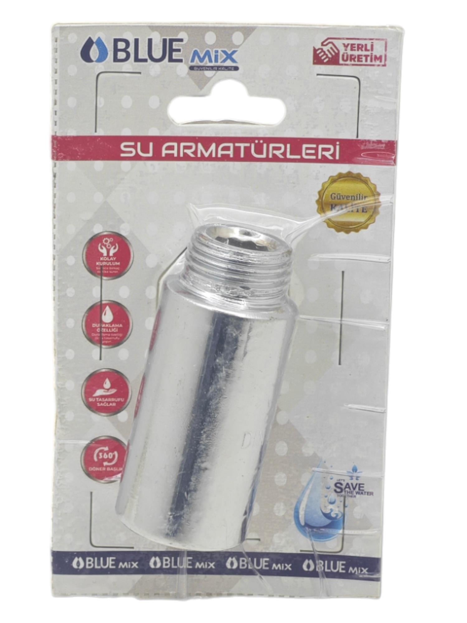 BL-077   Bluemix 1/2 Musluk Uzatması 50mm