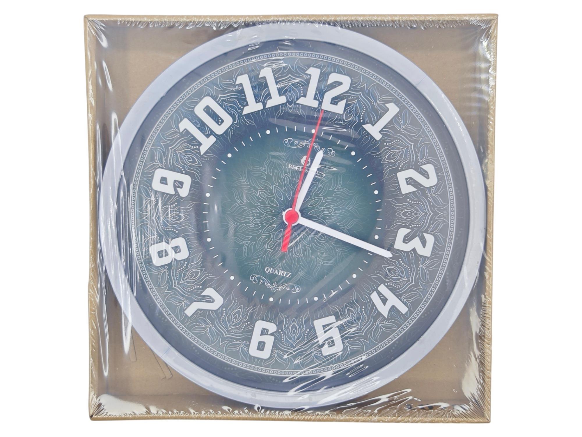 BL-1078   Bellisima Duvar Saati - Haki - Krem - Gümüş