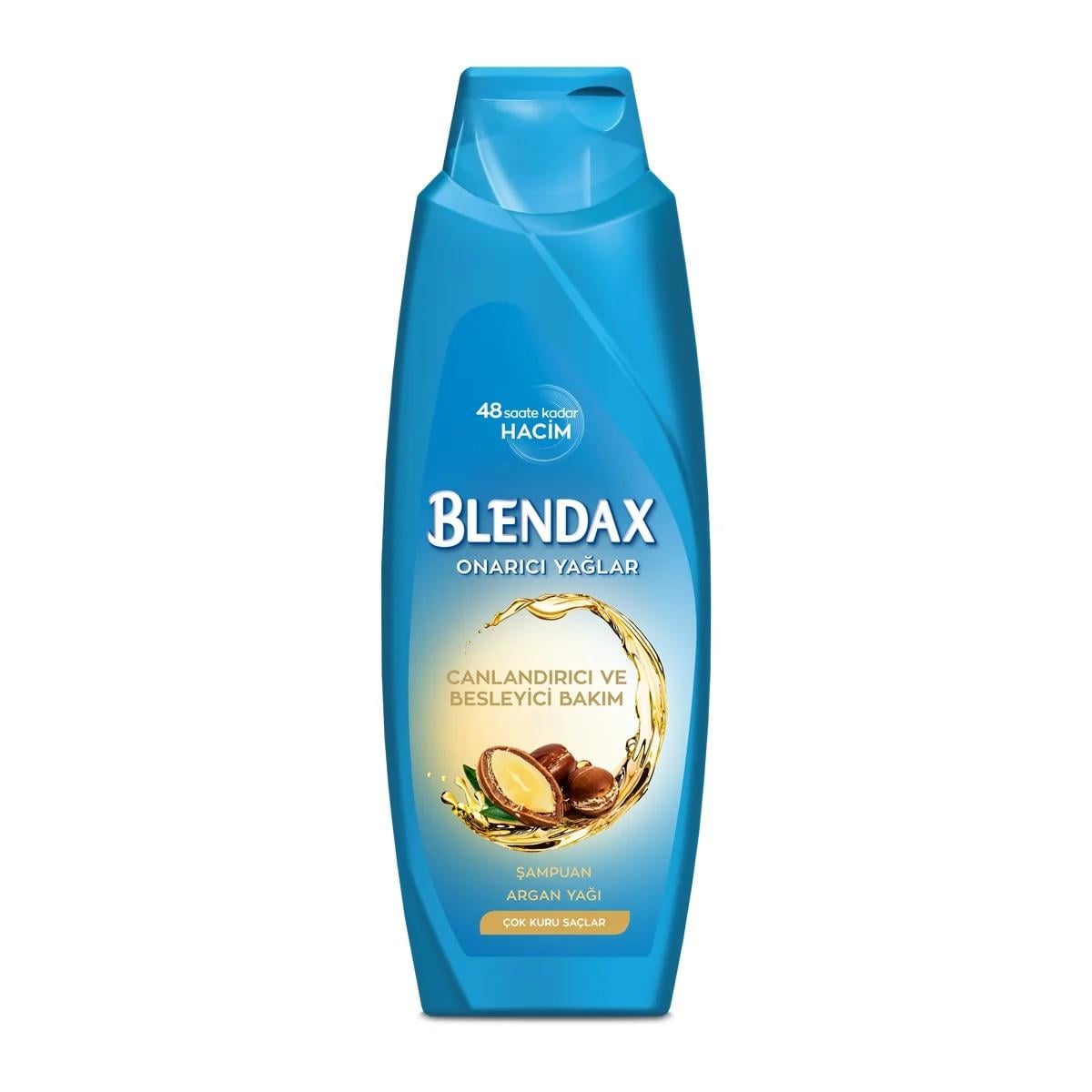 Blendax 360 ml. Argan Yağı Canladırı ve Besleyici Bakım Şampuan  