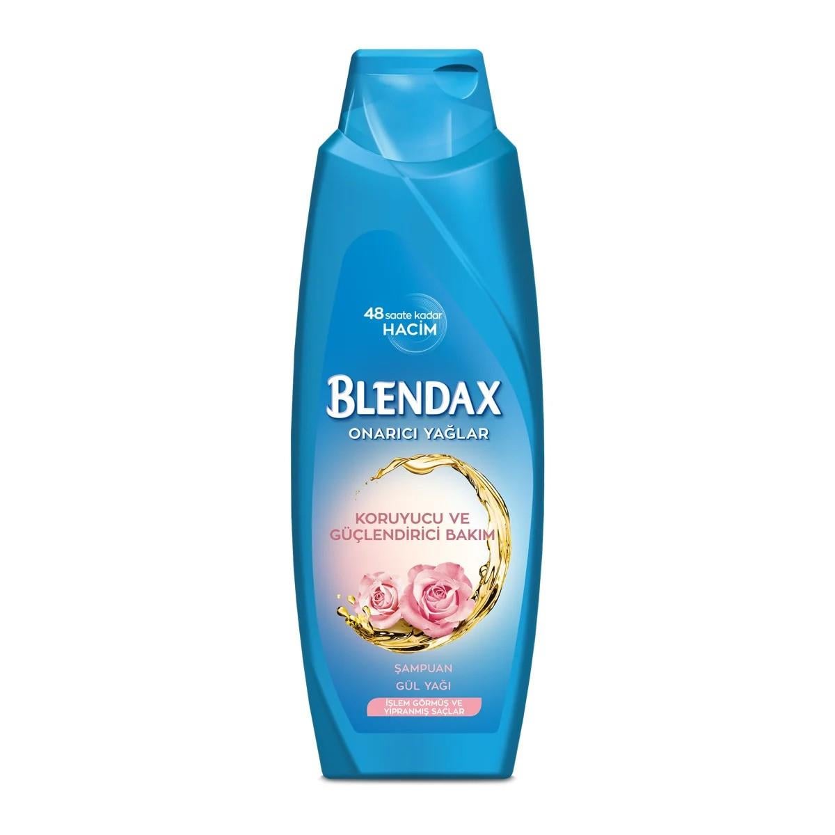 Blendax 360 ml. Gül Yağı Koruyucu ve Güçlendirici Bakım Şampuan 