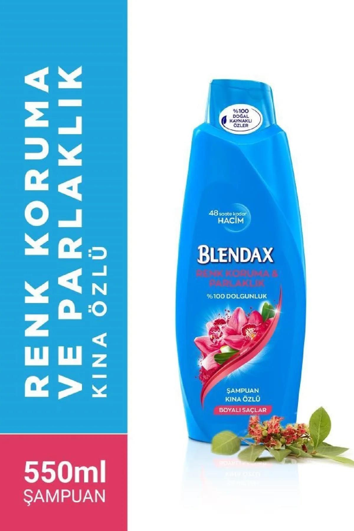 Blendax 550Ml Kına Özlü Şampuan