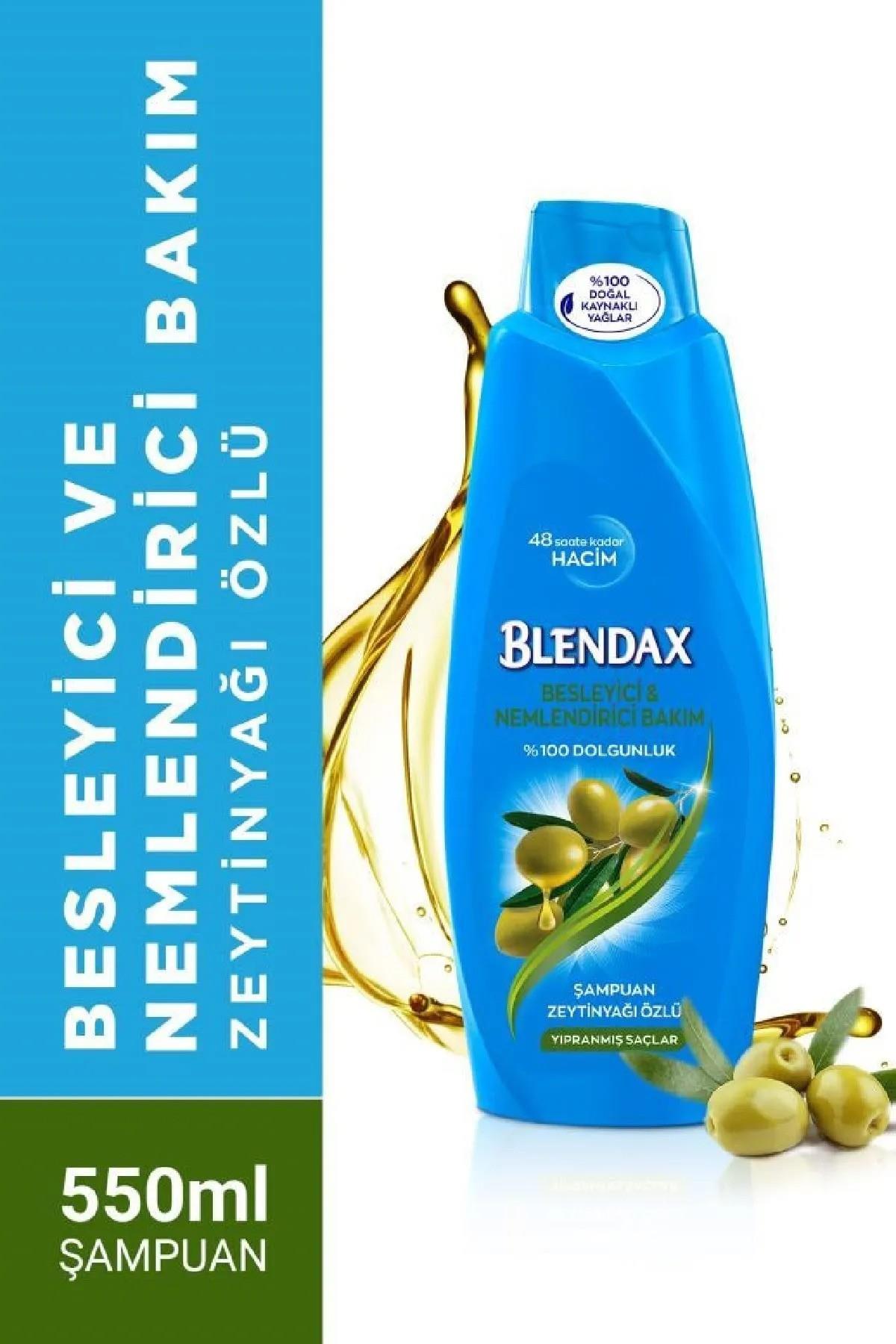 Blendax 550Ml Zeytinyağı Özlü Şampuan