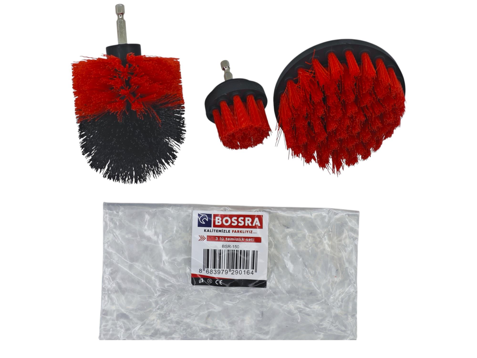 BSR-150   Bossra 3lü Temizlik Seti