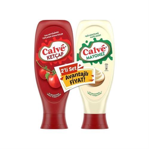 Calve Ketçap 610 Gr+Mayonez 380 Gr