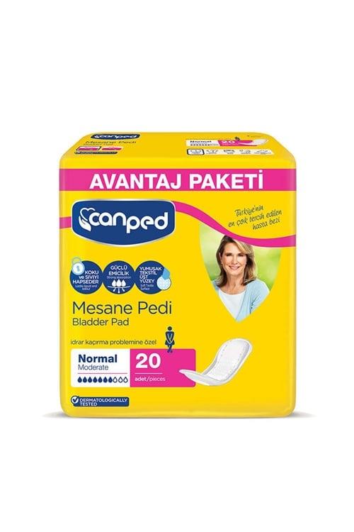 Canped Mesane Pedi Avantaj Paket Normal 20 Adet