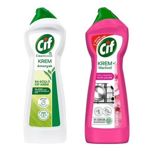 Cif Krem 2*750 ml Amonyak+Sakura
