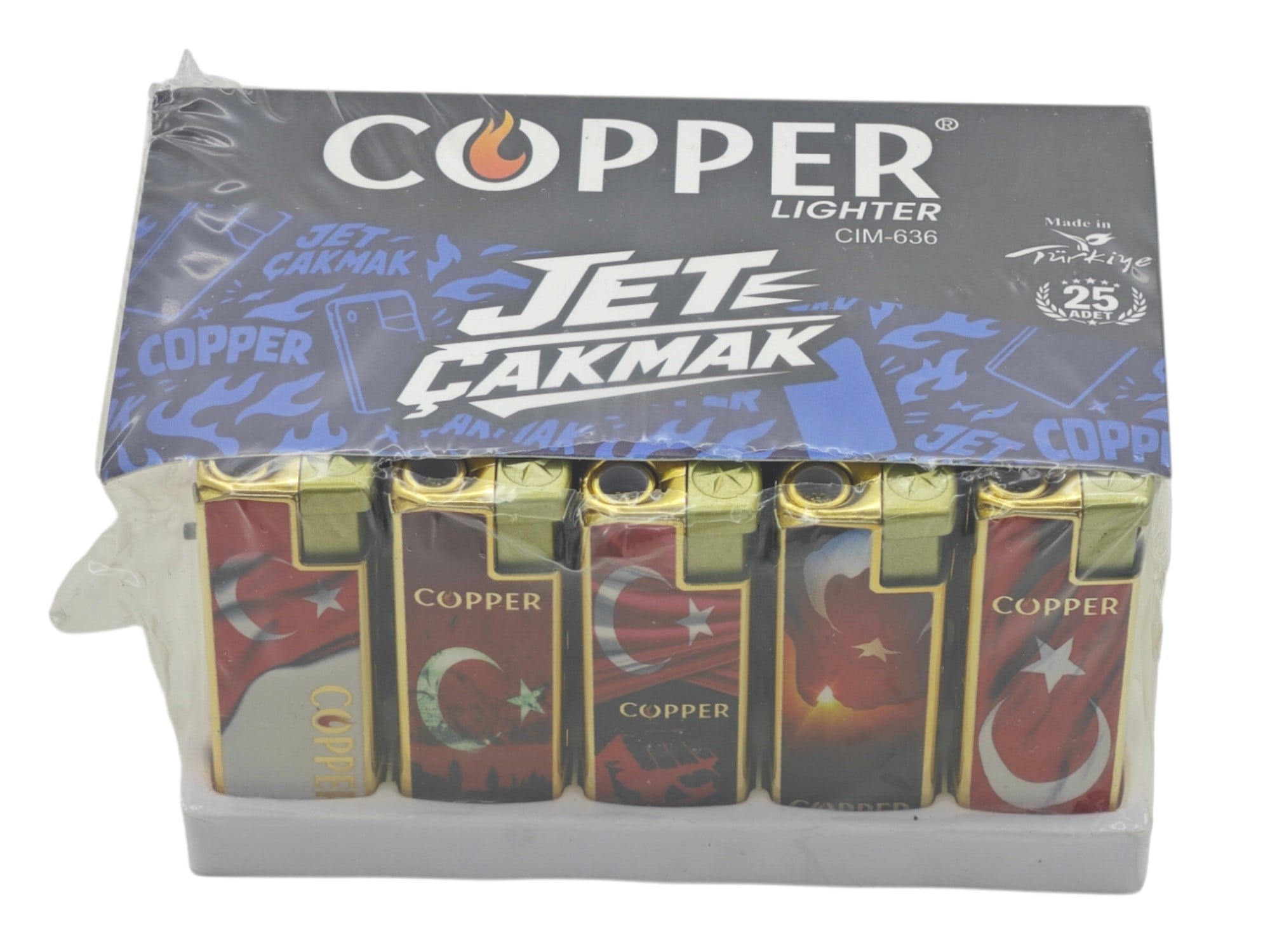 CIM-636   Copper İzgaralı Jet Çakmak