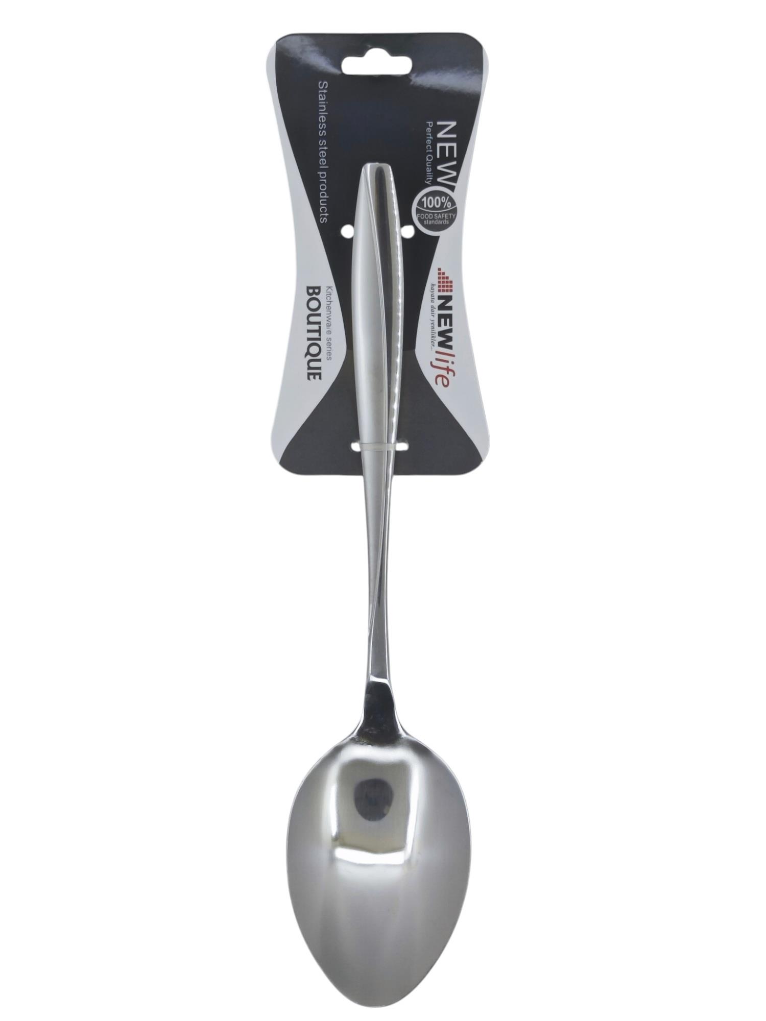CLKN-2326   Newlife Metal Servis Kaşığı 25cm