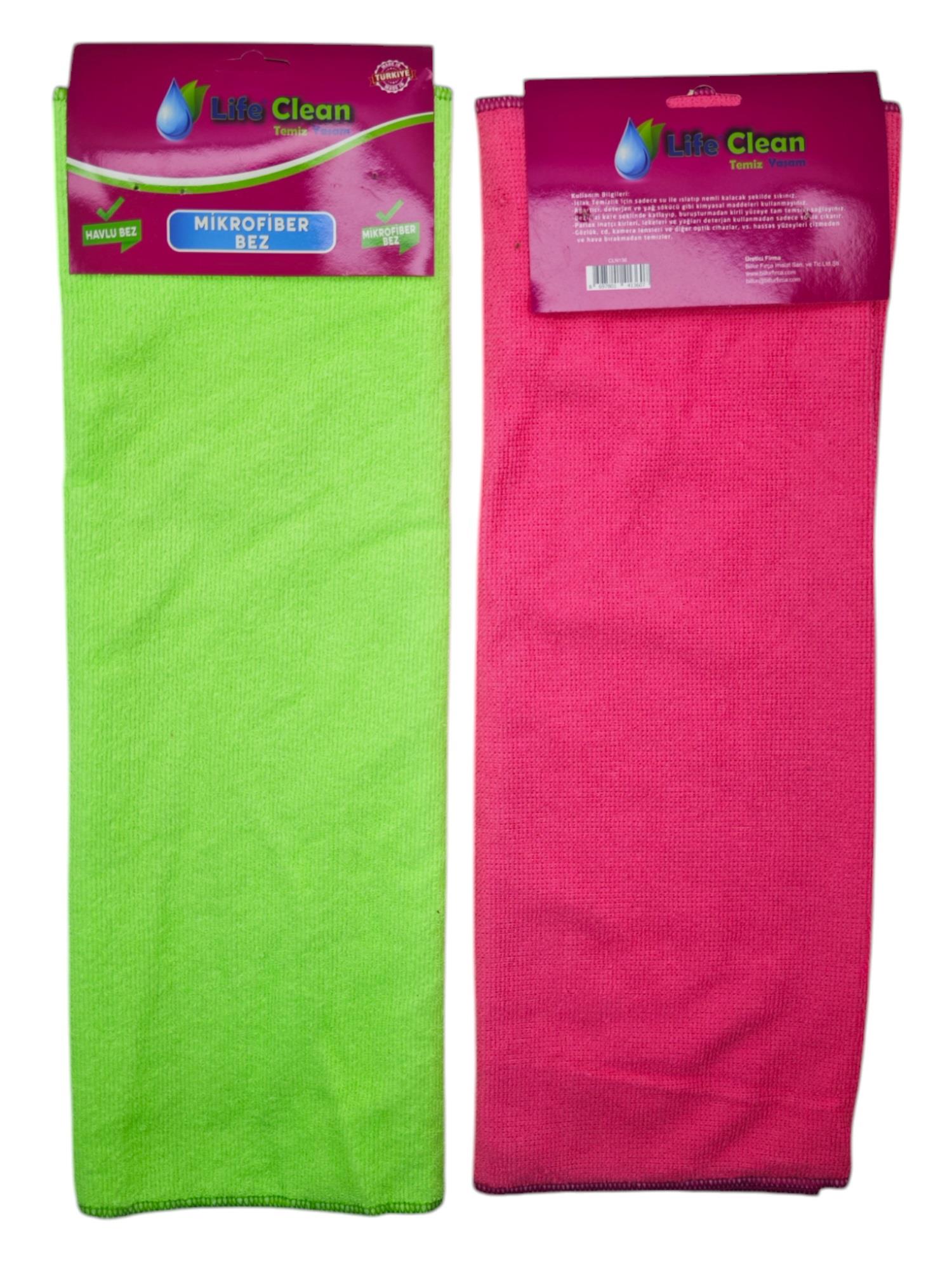 CLN136   Life Clean Mikrofiber Havlu Bez 50*70cm