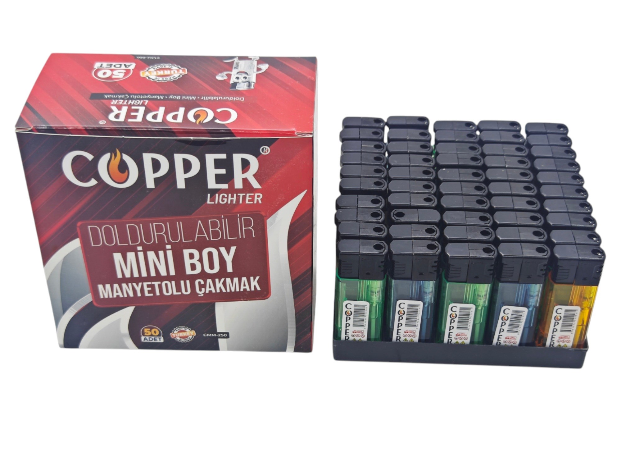 CMM-250   Copper Mini Boy Manyetolu Çakmak