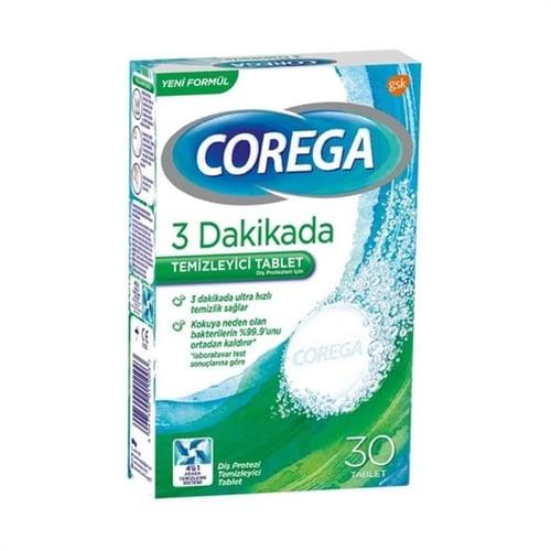 Corega Diş Protezi Temizleyici Tablet 30 Adet