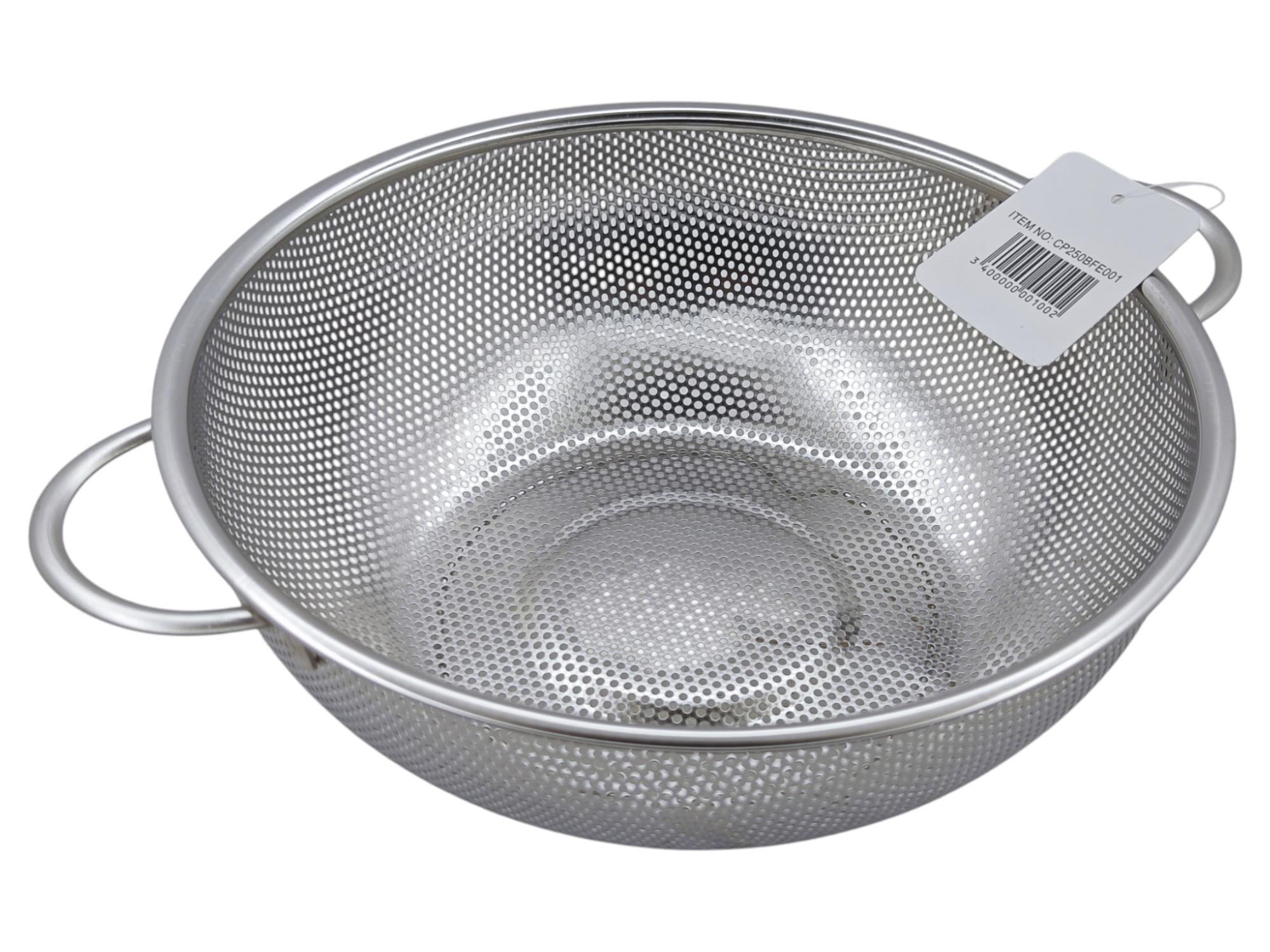 CP250BFE001   Özchome Gümüş Süzgeç Q25cm
