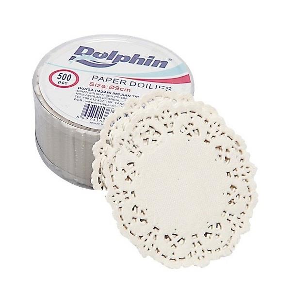 Dolphin Bardak Altı Kağıdı 9Cm 500Lü
